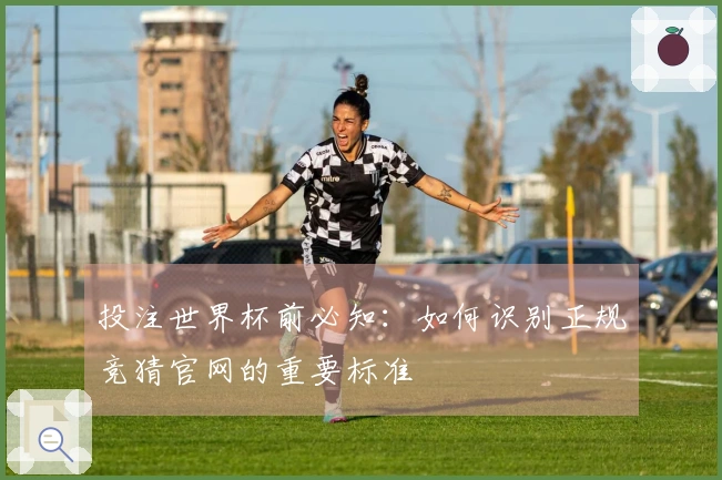 投注世界杯前必知：如何识别正规竞猜官网的重要标准