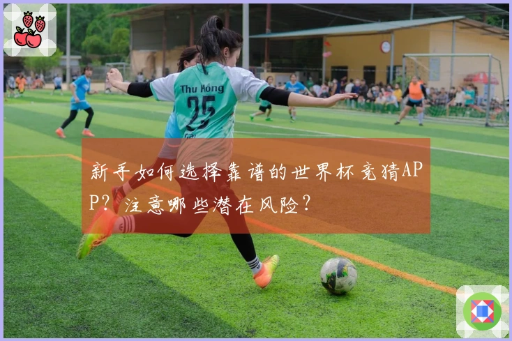 新手如何选择靠谱的世界杯竞猜APP？注意哪些潜在风险？