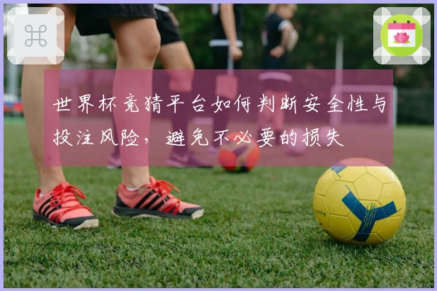 世界杯竞猜平台如何判断安全性与投注风险，避免不必要的损失